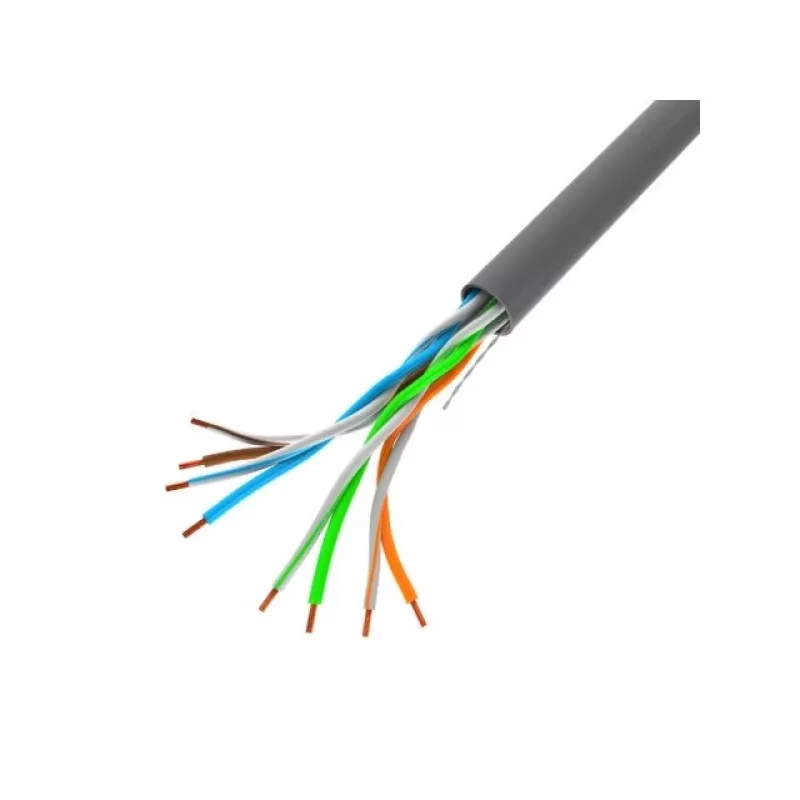 Tinklo kabelis Lanberg LCU5-11CU-0305-S U/UTP Cat5e 305 m Pilka