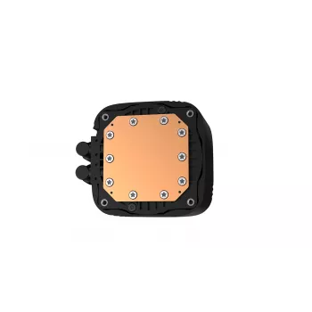 DeepCool LS520 SE AIO skystinis procesoriaus aušintuvas, 2 x 120 mm, ARGB, juodas