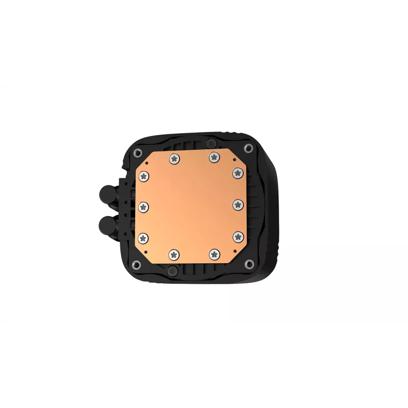DeepCool LS520 SE AIO skystinis procesoriaus aušintuvas, 2 x 120 mm, ARGB, juodas