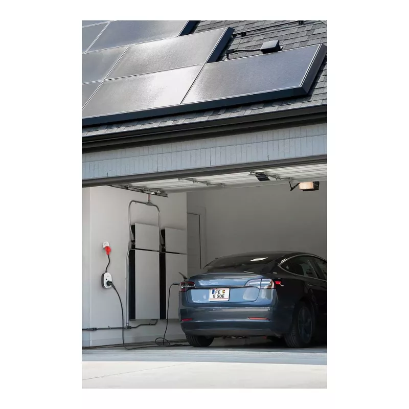 go-e Gemini flex 2.0 Black White sieninis įkroviklis 11000W Type 2