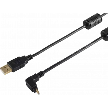 shiverpeaks BS13-10002 USB laidas 1 m USB 2.0 USB A Micro-USB B juodas