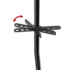 Prie grindų TV stovas MACLEAN MC-494 32–70 colių, VESA iki 400×400 mm, maks. 40 kg, pakreipimas 70°