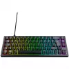 CHERRY K5V2 Kompaktiška žaidimų klaviatūra USB QWERTY anglų juoda 67 klavišai RGB LED