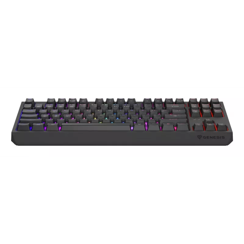 GENESIS Thor 230 TKL klaviatūra žaidimams USB + RF belaidė + Bluetooth QWERTY JAV anglų juoda