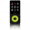 MP3 grotuvas Lenco Xemio-860GN 8 GB Juodas su žalia spalva LCD 18h atkūrimas