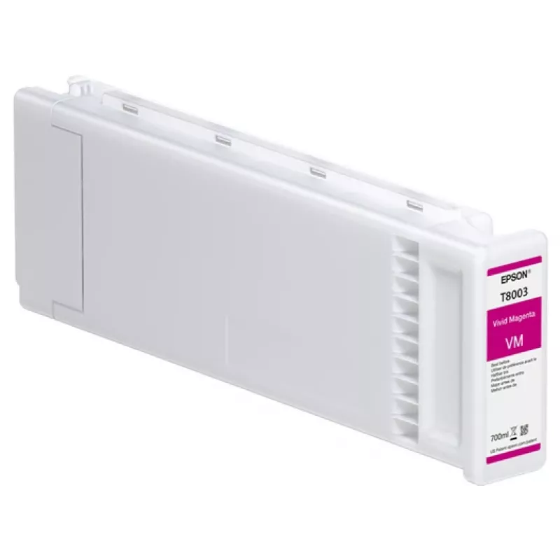 Originalus Epson rašalo kasetė Vivid Magenta T80030N 700 ml, skirta UltraChrome PRO spausdintuvams