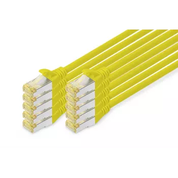 DIGITUS DK-1644-A-020-Y-10 Ethernet pataisos laidas, geltonas
