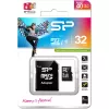 Silicon Power SP032GBSTH010V10SP atminties kortelė 32 GB MicroSDHC UHS-I Class 10