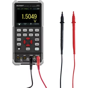 VOLTCRAFT DSO-2202H + AFG nešiojamasis osciloskopas 200 MHz 2 kanalai 1 GSa/s 8 kpts 8 bitai