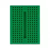 Breadboard DELOCK 18321 – litavimui nereikalinga prototipų plokštė, plastikinė, 36×46×10 mm, žalia