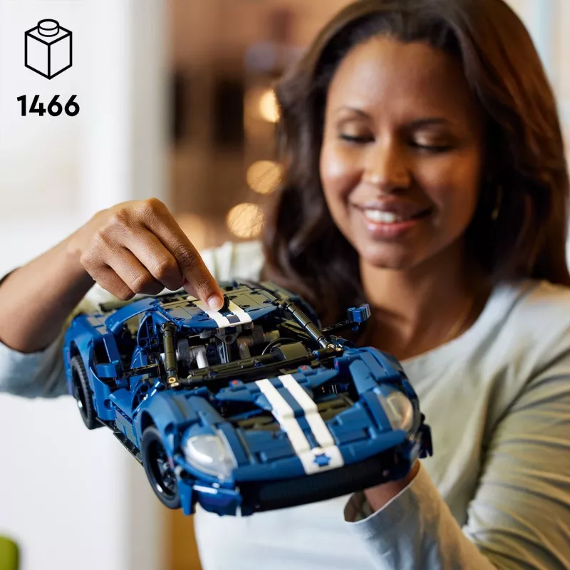 LEGO Technic 42154 2022 Ford GT automobilio modelio rinkinys suaugusiems