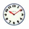 NeXtime klok 8151 Boy sieninis laikrodis, Ø43 cm, baltas/mėlynas/juodas/raudonas