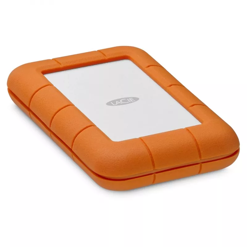 LaCie Rugged USB-C išorinis kietasis diskas 5 TB USB Type-C 3.2 Gen 1 (3.1 Gen 1) Pilka Geltona