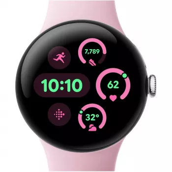 Google Pixel Watch 3 - 41 mm - Aliumininis sidabrinis poliruotas