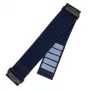Pakeitimo sportinis dirželis FIXED Garmin QuickFit 22 mm — tamsiai mėlynas nailonas, 160–210 mm
