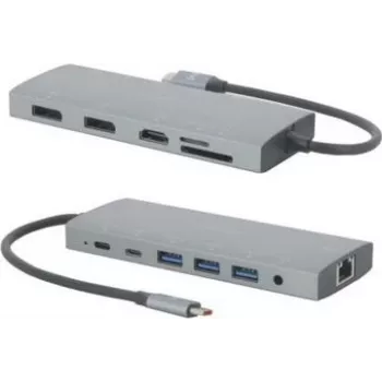 Mobilis USB-C dokų stotelė 12 in 1 100 W Max (020028)