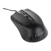 Gembird MUS-4B-01 pelė, ambidekstrinė, USB Type-A, optinė, 1200 DPI