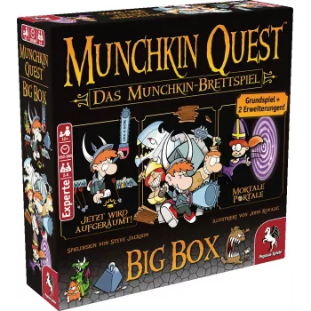 Munchkin Quest Big Box, stalo žaidimas