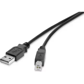 USB laidas Renkforce RF-4463067 0,5 m USB A USB B juodas