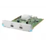 HPE - Aruba Serie - 2 prievadų 40GbE QSFP+ v3 zl2 modulis