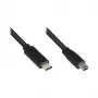 Good Connections USB 2.0 laidas C-Mini B5pol. juodas 5m
