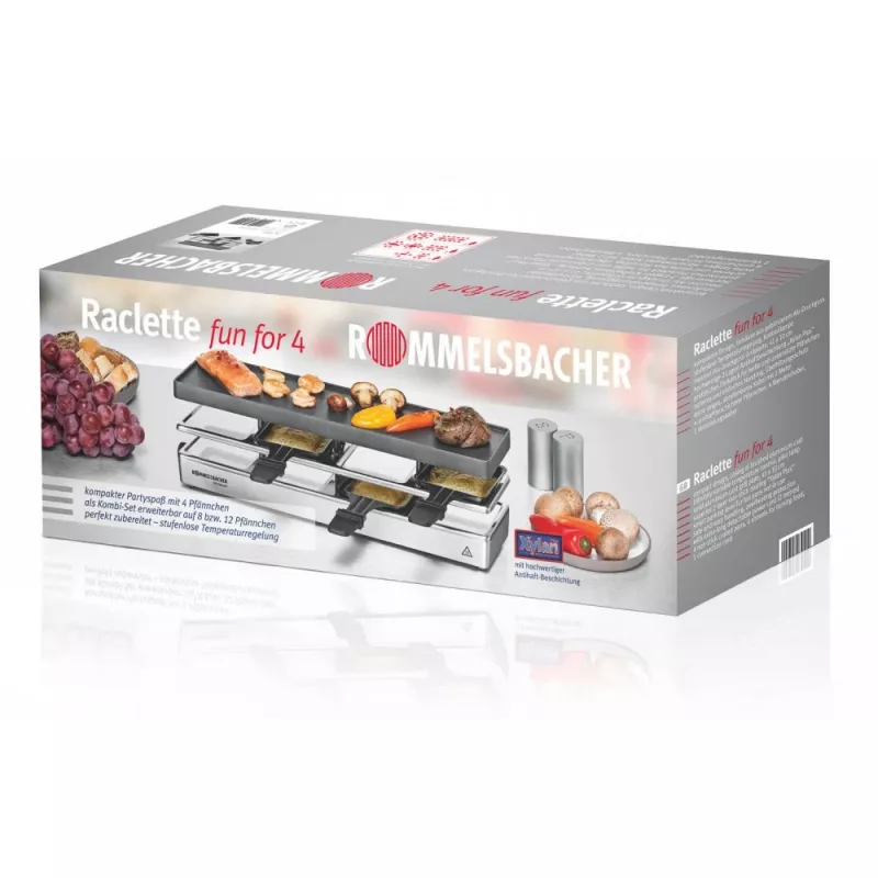 Rommelsbacher RC 800 Grilis Juodas