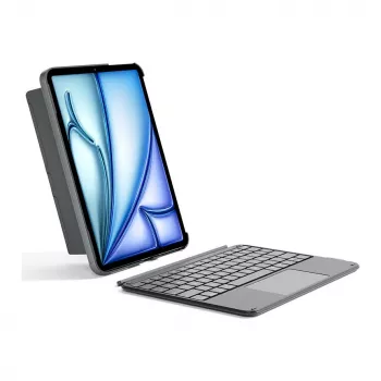 Inateck klaviatūrinis dėklas iPad Pro 11 QWERTZ pilkas