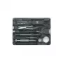 Victorinox SwissCard Lite Onyx – daugiafunkcis kortelės dydžio įrankis