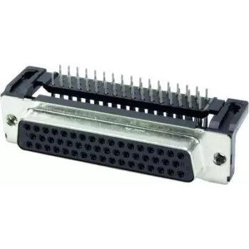 Laido jungtis Harting 09 66 512 7601 juoda sidabrinė plienas vario lydinys
