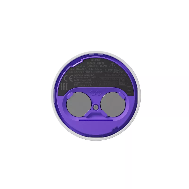 Logitech Scribe nuotolinio valdymo pultelis – baltas – Logitech – Scribe – baterija – CR2032 (952-000106)