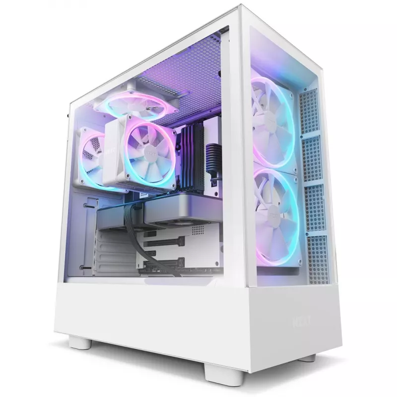 NZXT T120 RGB procesoriaus aušintuvas 12 cm baltas 1 vnt.