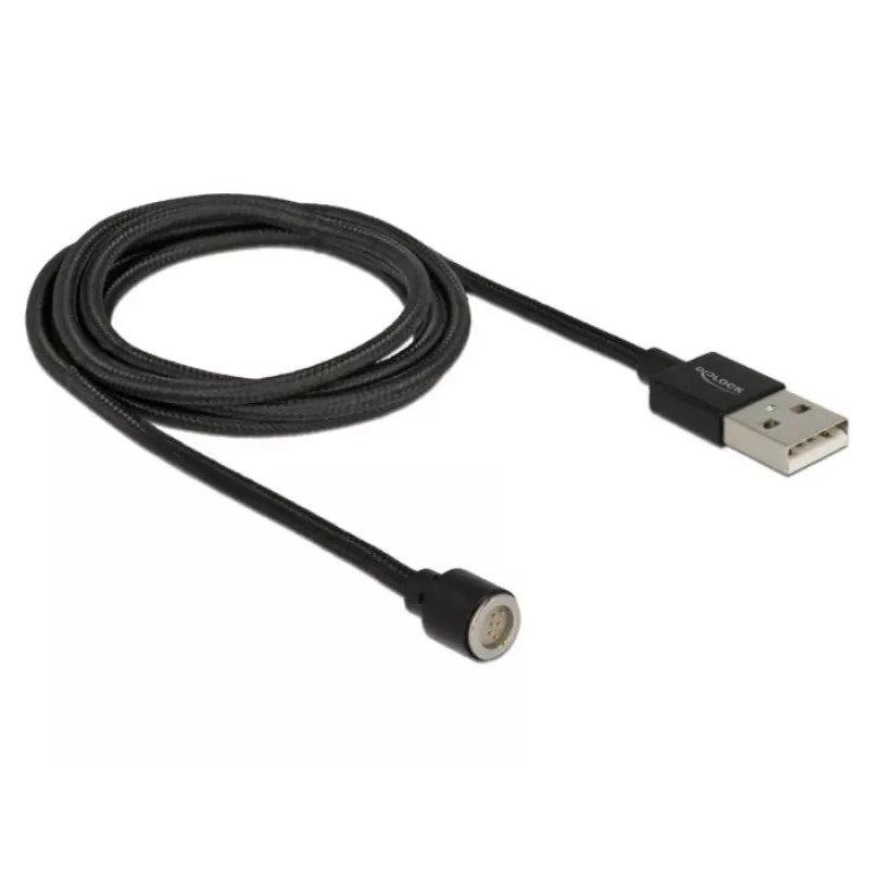 USB kabelis DeLOCK 85724 USB 2.0 1,1 m juodas