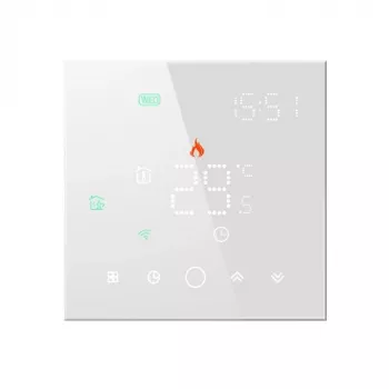 TUYA programuojamas termostatas WiFi, baltas