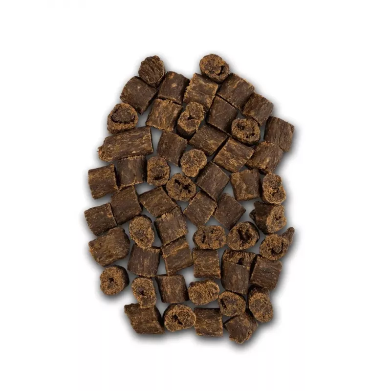 UNISZKI Crunchy Beef with Parsley and Nettle - Šunų skanėstas - 80g