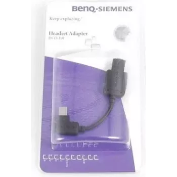 BenQ Siemens ausinių adapteris DCO-100, juodas, lizdinėje pakuotėje (DCO-100)