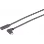 USB laidas S/CONN 13-54155 USB 3.2 Gen 2x2 USB C pilkas 20 Gbit/s