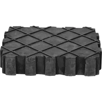 Guminis padėklas ks tools 160.0391, universalus atraminis padėklas 155×125×35 mm
