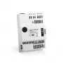 Nepertraukiamo maitinimo šaltinis SATEL APS-412 12 V 4 A, kompaktiškas pilkas, 77×59×122 mm