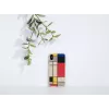 Dėklas iPhone XS Max man and wood – medinė nugarėlė, baltas rėmelis