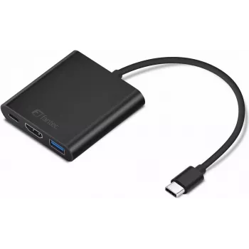 FANTEC UMP-HDMI4K-PD USB Type-C į HDMI4K/USB/TypC adapteris - adapteris - skaitmeninis/duomenų (1964)