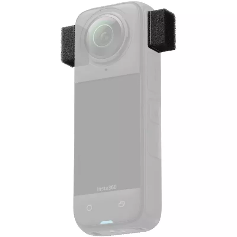 Insta360 CINSBBMR juodas vėjo gaubtų rinkinys 6 vnt. mikrofonams