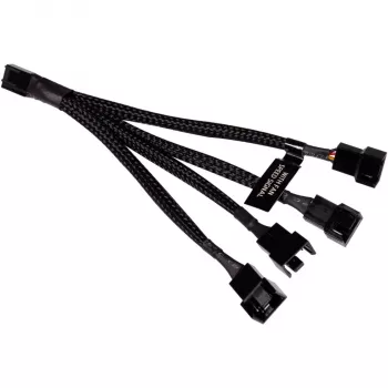 RGB skirstytuvas Alphacool 18682 juodas plastikas 150 mm