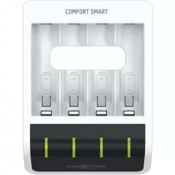 Įkroviklis baterijoms Ansmann Comfort Smart Household USB