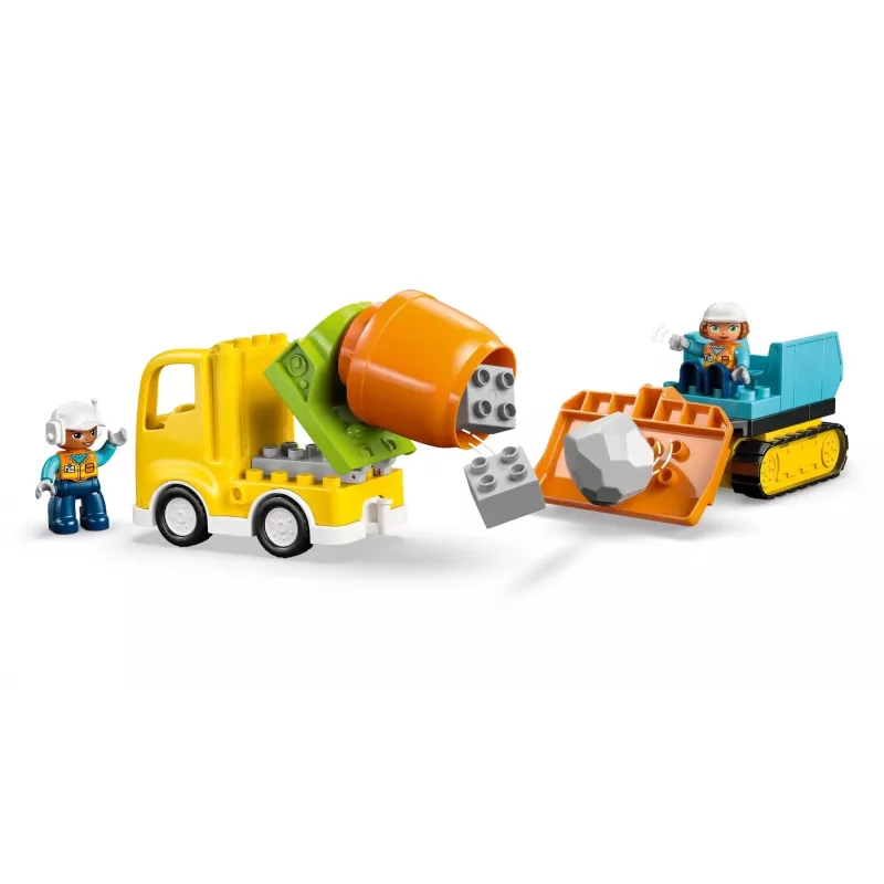 LEGO DUPLO 10476 3 viename Statybvietė ir transporto priemonės