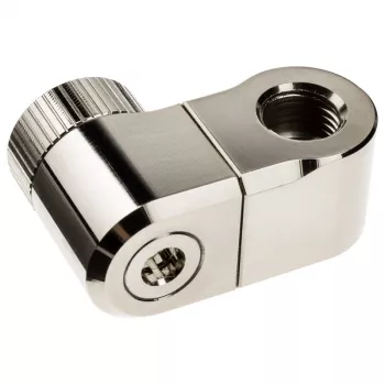 EK Water Blocks Žalvarinis nikeliuotas sidabrinis 33mm jungiamasis adapteris