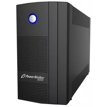 PowerWalker Basic VI 1000 SB nepertraukiamo maitinimo šaltinis (UPS) linijinis-interaktyvus 1 kVA 600 W 3 lizdai