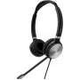 Yealink YHS36 E2 Dual 1308231 ausinės – binaural – QD-to-RJ9 – triukšmo slopinimas – HD plačiajuostis – odinės pagalvėlės – Juodos