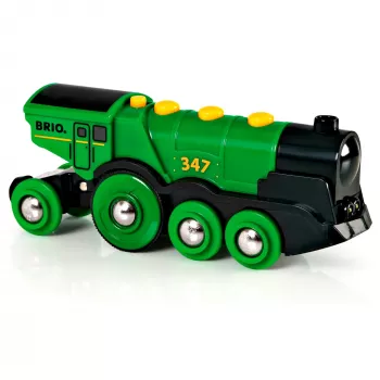 Traukinukas BRIO Big Green Action Locomotive