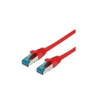 VALUE Patch-Cable RJ-45 (M) į RJ-45 (M) 1,5 m SFTP PiMF CAT 6a Halogen-Fri Moulded Snagless Stranded Raudona (21.99.1991)
