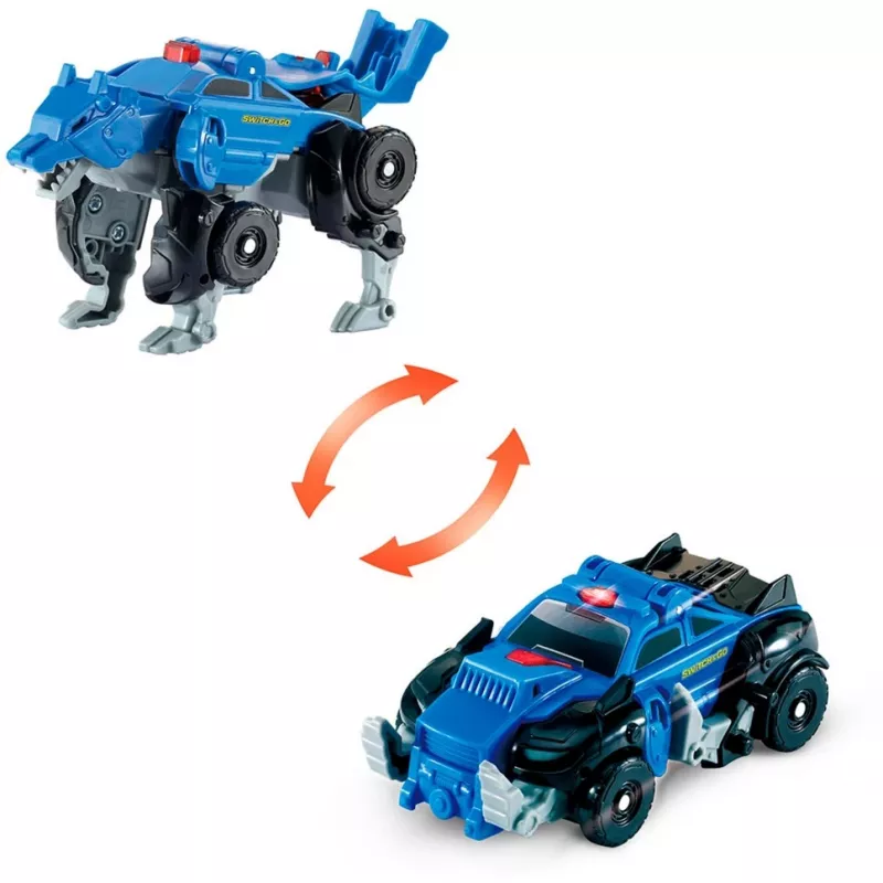 Switch & Go Dinos - OneClick-Mini-Wilk, žaidimo figūrėlė